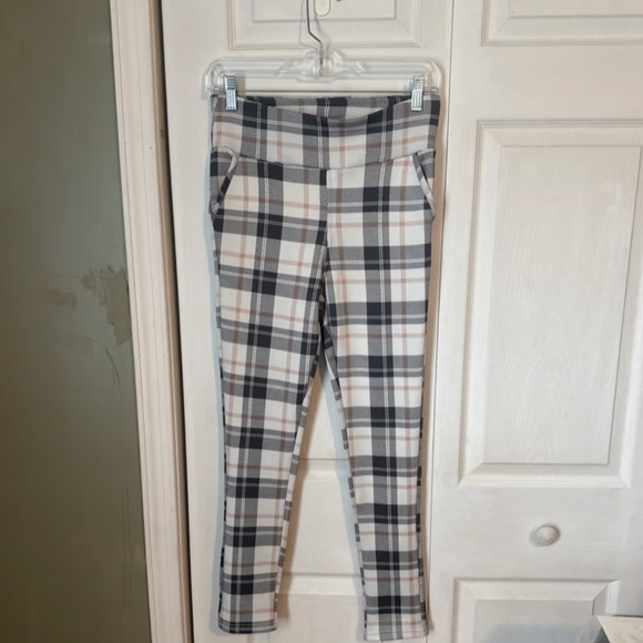 Snooki shop plaid leggings - Picture 1 of 2
